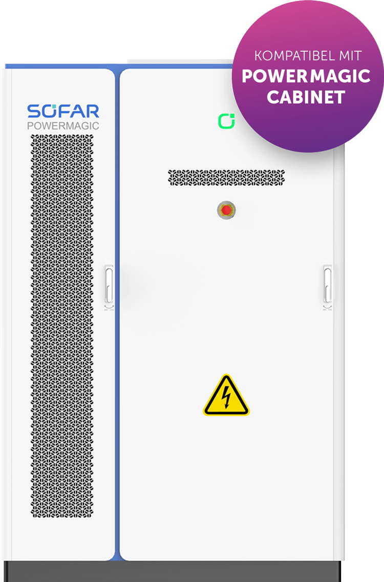 SOFAR Power Magic Energy Storage Cabinet BESS Batteriespeicher planen und kaufen