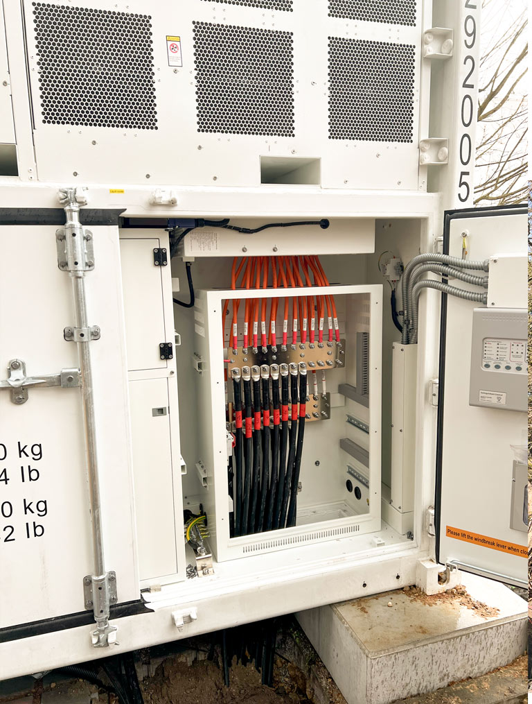 Anschluss Travostation Batteriespeicher Hamburg